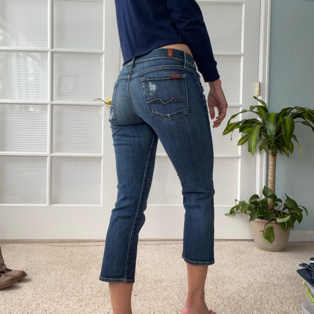 7 for mankind skinny boyfriend crops